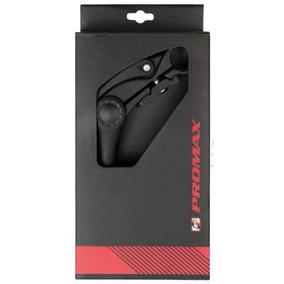 Promax Pro stuurpen 25.4mm handmatig verstelbaar zwart 180mm op kaart