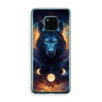 Wolf Dreamcatcher: Huawei Mate 20 Pro Transparant Hoesje