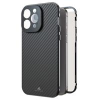 Black Rock 360° Glass Cover Apple iPhone 15 Pro Max Carbon Inductieve lading, Stootbestendig