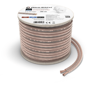 Oehlbach: SP-25 Luidsprekerkabel (2 x 2,5 mm) - 30 meter