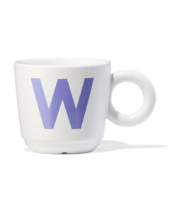 HEMA Mok 280ml Letter W