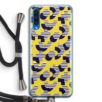 8-bit N°3: Samsung Galaxy A50 Transparant Hoesje met koord