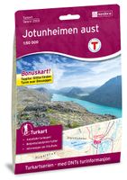 Wandelkaart 2503 Turkart Jotunheimen Aust - Oost | Nordeca - thumbnail