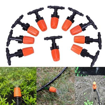 10 STKS tuin instelbare verstuiving water sprinklers gazon irrigatie nozzle