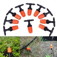 10 STKS tuin instelbare verstuiving water sprinklers gazon irrigatie nozzle