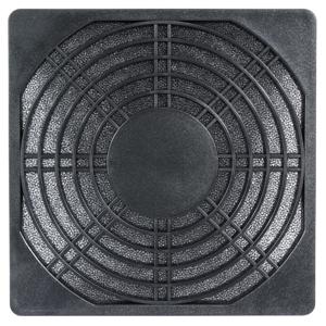 Cooltek Gitter 80 Filter PC-ventilatorrooster met filter Zwart (b x h) 80 mm x 80 mm