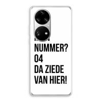 Da ziede van hier: Huawei P50 Pro Transparant Hoesje