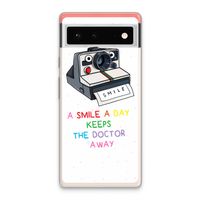 Smile: Google Pixel 6 Transparant Hoesje