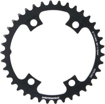 STRONGLIGHT Chain ring strongl. 38t inner alu black