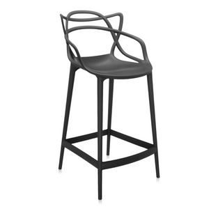 Kartell Masters barkruk H65 Zwart