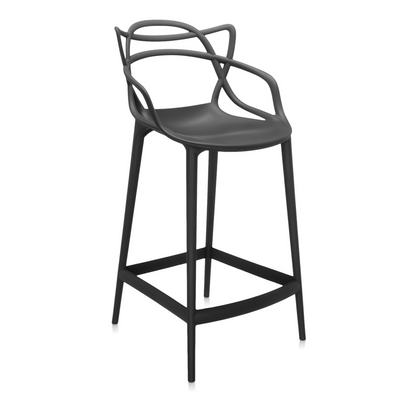 Kartell Masters barkruk H65 Zwart