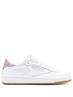 Reebok logo low-top sneakers - WHITE - thumbnail