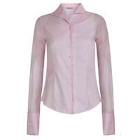 Damesblouse Tulip Herringbone roze - thumbnail