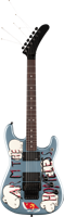 Fender Tom Morello Arm The Homeless Stratocaster, Blue Ice Metallic RW