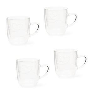 Riviera Maison With Love Dubbelwandige Glazen set 4 Stuks - 395ML