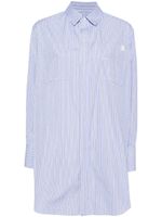 sacai x Thomas Mason chemise à rayures - Bleu - thumbnail