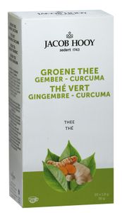 Jacob Hooy Groene Thee Gember Curcuma