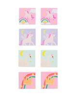 HEMA Uitdeelcadeautje mini kleurboekje regenboog - 8 stuks