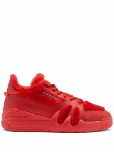 Giuseppe Zanotti baskets Talon Winter - Rouge