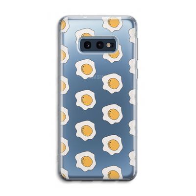 Bacon to my eggs #1: Samsung Galaxy S10e Transparant Hoesje