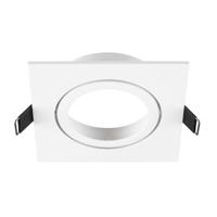 SLV InbouwringNew Tria 95 vierkant wit - zonder fitting - 1007448