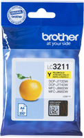 Brother LC-3211Y inktcartridge Origineel Geel - thumbnail
