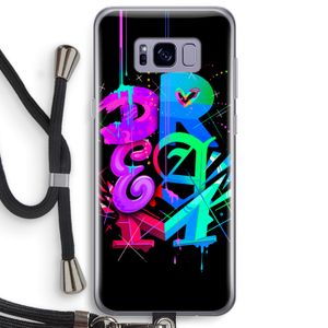 Dream: Samsung Galaxy S8 Plus Transparant Hoesje met koord