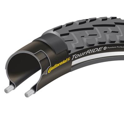 Continental Buitenband ride tour 26 x 1.75 (47-559) reflex zwart