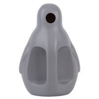 Esschert Design Gieter - grijs - kunststof - pinguin - 1.4 liter - Gieters - thumbnail