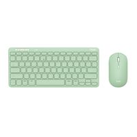 Trust Lyra toetsenbord Inclusief muis RF-draadloos + Bluetooth QWERTY Amerikaans Engels Groen - thumbnail