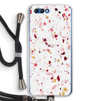 Terrazzo N°9: Honor 10 Transparant Hoesje met koord