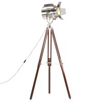 Vloerlamp driepoot 180 cm massief mangohout - thumbnail