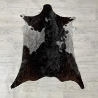 Geitenhuid bruin wit 105x85cm