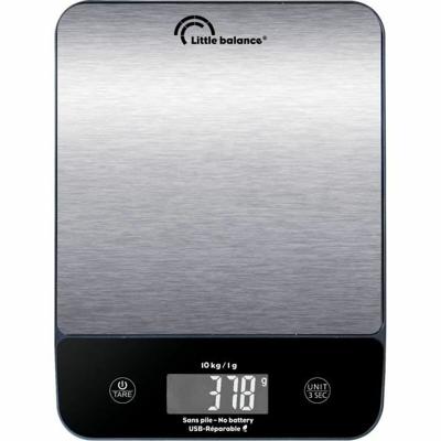 Keukenweegschaal Little Balance 10 kg Zilverkleurig 23,8 x 17,3 cm