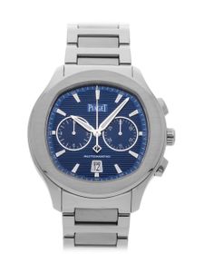 Piaget montre chronographe Polo S 42 mm pre-owned (2020) - Bleu