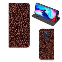 Motorola Moto G9 Play | Flip Style Cover | Koffiebonen