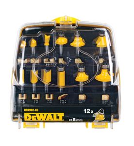 DeWalt DT90016-QZ Frezenset | 8 mm schacht | 12-dlg - DT90016-QZ