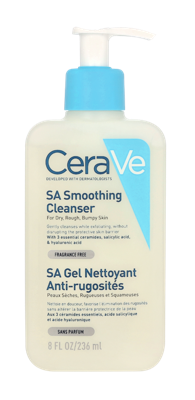CeraVe SA Smoothing Cleanser Make-up verwijderaar en reiniger 236 ml