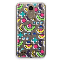 8-bit N°6: LG K10 (2017) Transparant Hoesje