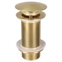 Differnz afvoerplug pop up | design | goud | large | Ø 66 mm x 98 mm