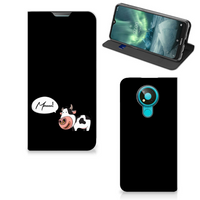 Nokia 3.4 Magnet Case Cow