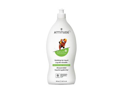 Attitude Nature+ - afwasmiddel green appel & basil