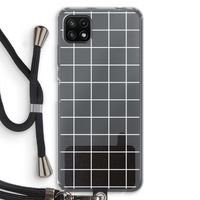 Rooster 2: Samsung Galaxy A22 5G Transparant Hoesje met koord