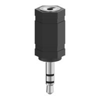 Hama Audioadapter 3,5-mm-jack Stereo - 2,5-mm-jack-kop. Stereo