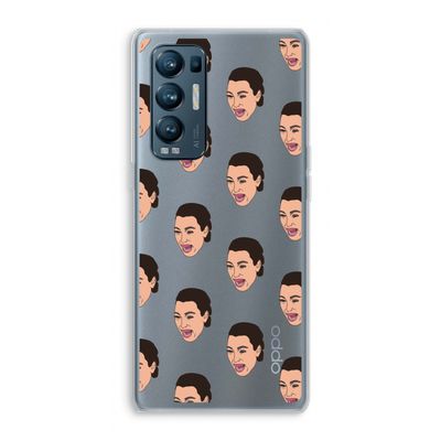 Ugly Cry Call: Oppo Find X3 Neo Transparant Hoesje