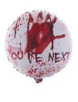 Bloodlust Halloween Folieballon - thumbnail
