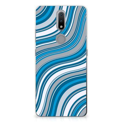 Nokia 2.4 | TPU bumper | Waves Blue