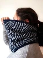 Little Diamonds Cowl - One Skein of Love Garen- en Haakpakket