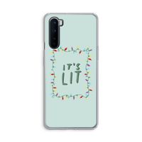 It's Lit: OnePlus Nord Transparant Hoesje
