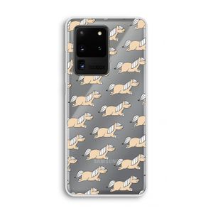 Ponys: Samsung Galaxy S20 Ultra Transparant Hoesje